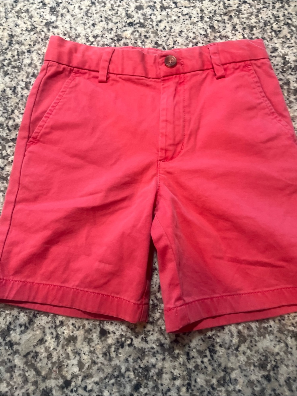 Vineyard Vines Boy’s Coral-Pink Bermuda Shorts